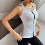 Sleeveless Hooded Tank Tops