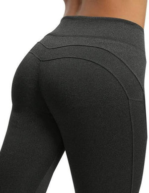High Waist Breathable Patchwork Fitness