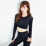 Peep Tru Long Sleeve Yoga Tops