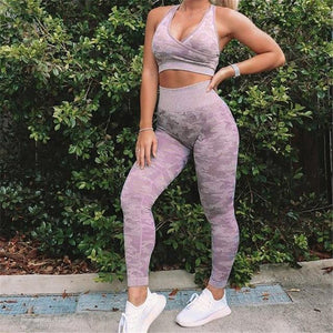 High Waist Camouflage Leggings