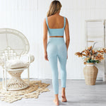 2 Piece Set Athletic Yoga Set