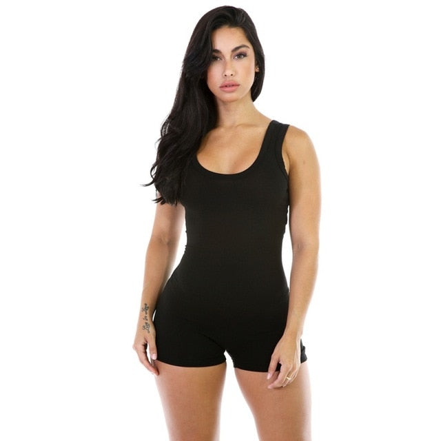 Sporty Sleeveless Rompers