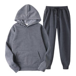 Mens Tracksuit Hoodie + Sweatpants Set