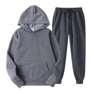 Mens Tracksuit Hoodie Sweatpants Set Euroletix