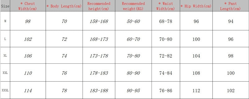 Mens Casual  Patchwork Sports Suit Streetwear