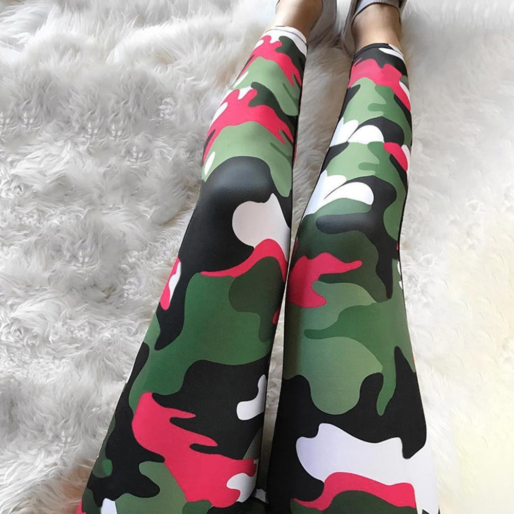 Camouflage Printed Quick Dry Leggings
