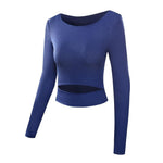 Peep Tru Long Sleeve Yoga Tops
