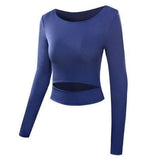 Peep Tru Long Sleeve Yoga Tops