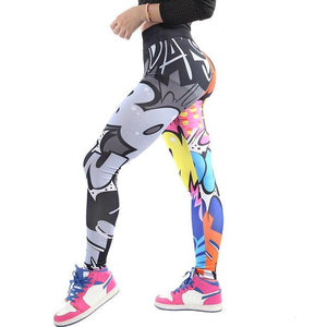 Sexy High Waist Iron weave Leggings