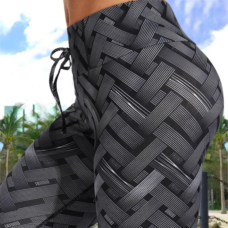 Sexy High Waist Iron weave Leggings