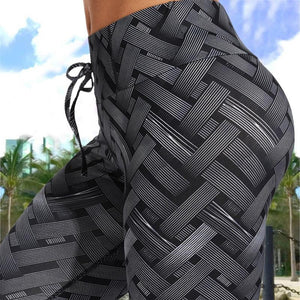Sexy High Waist Iron weave Leggings