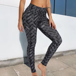 Sexy High Waist Iron weave Leggings