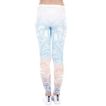High Elasticity Mint Print Leggings